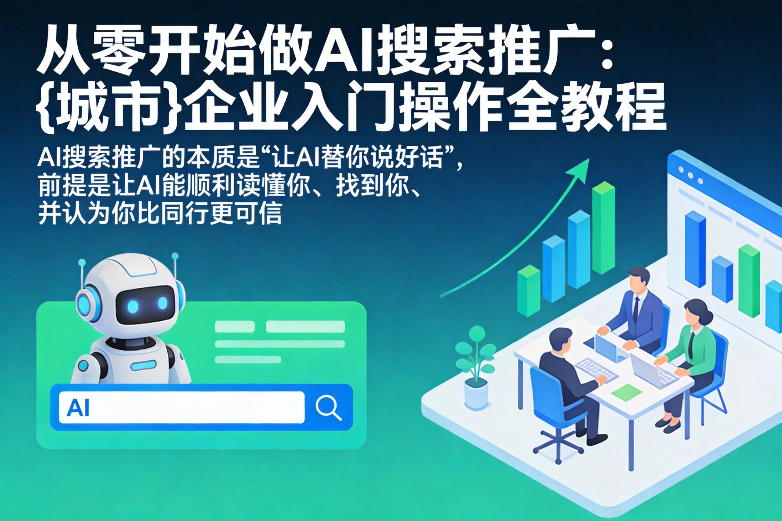 从零开始做AI搜索推广：潮州企业入门操作全教程