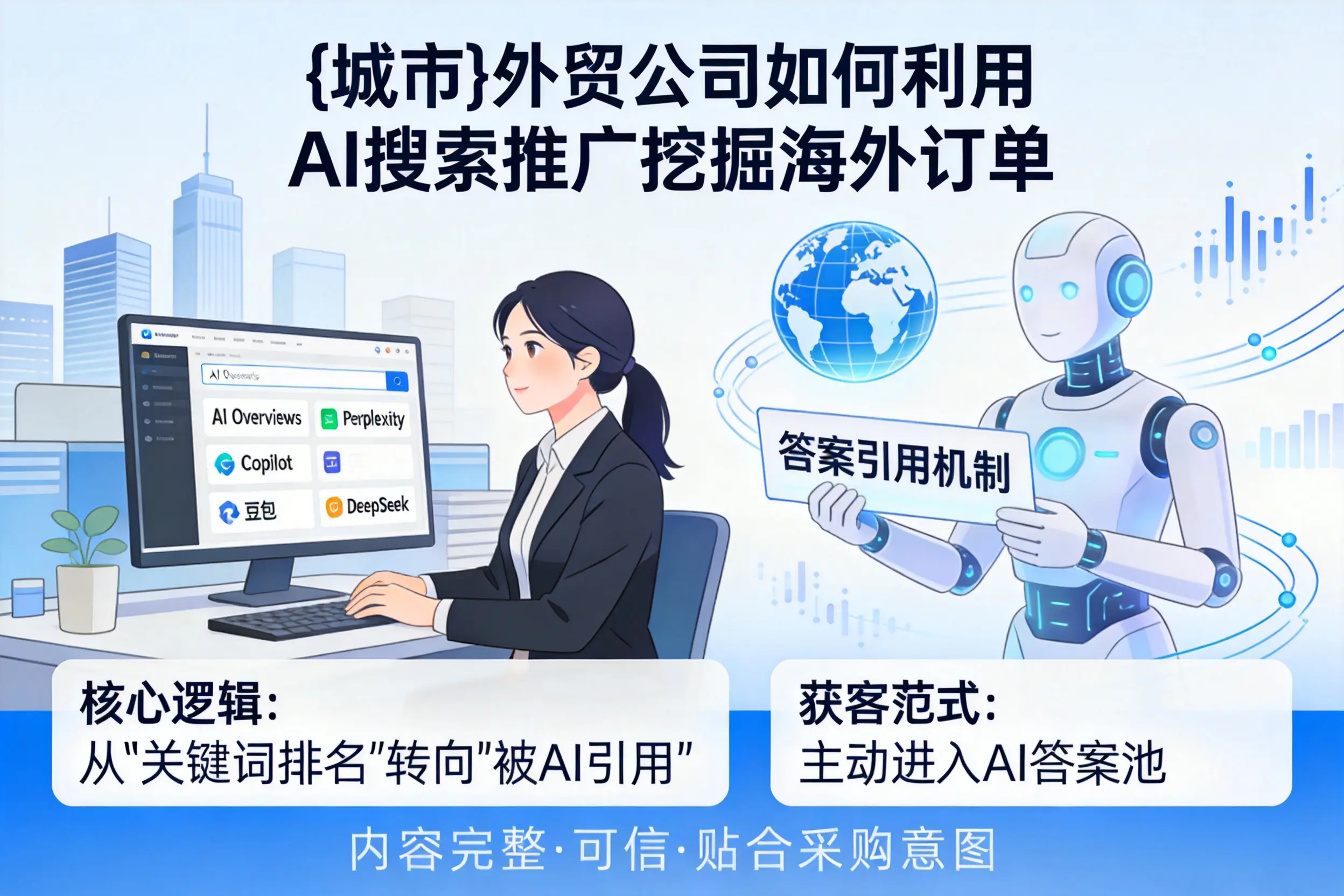 潮州外贸公司如何利用AI搜索推广挖掘海外订单