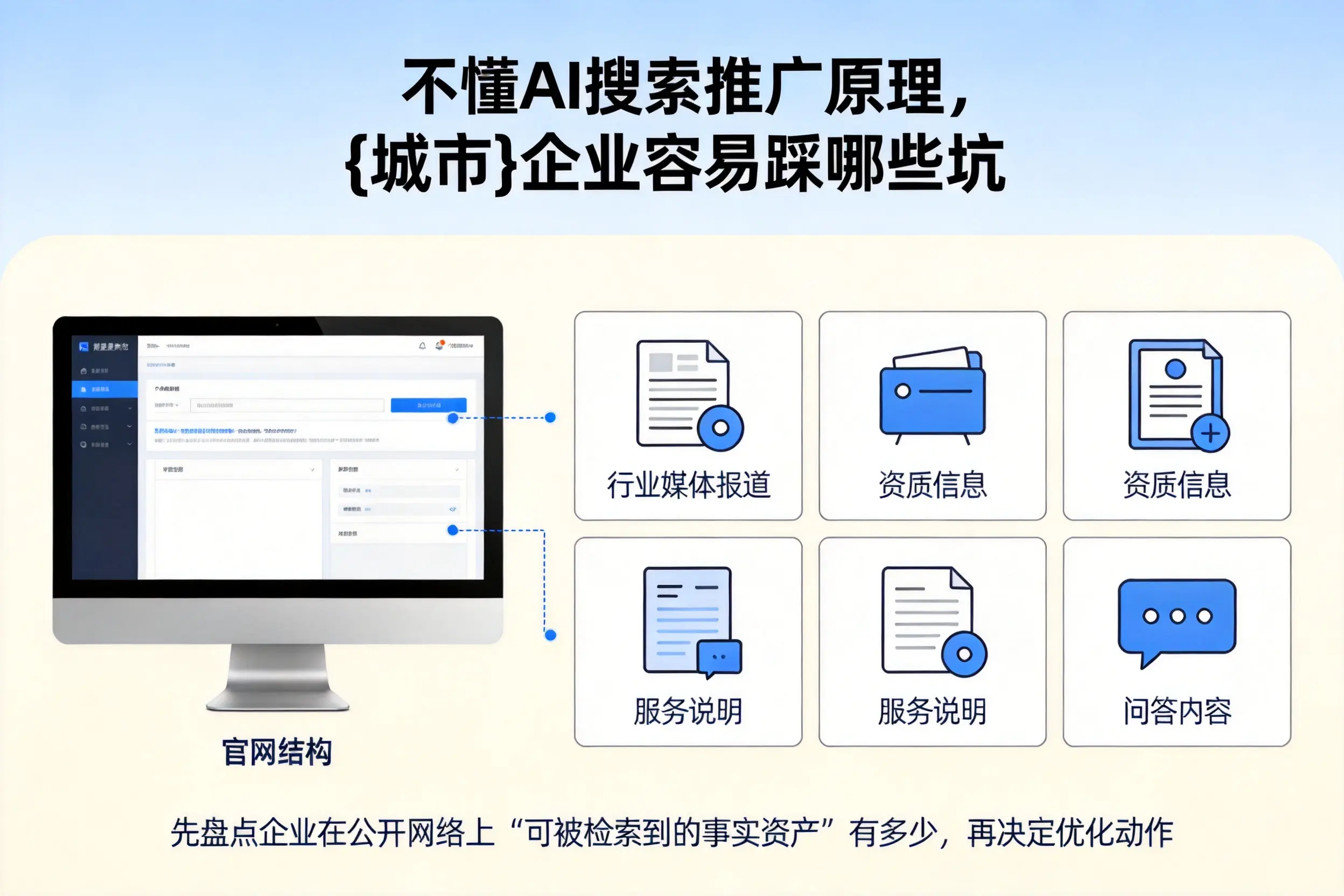 不懂AI搜索推广原理，潮州企业容易踩哪些坑