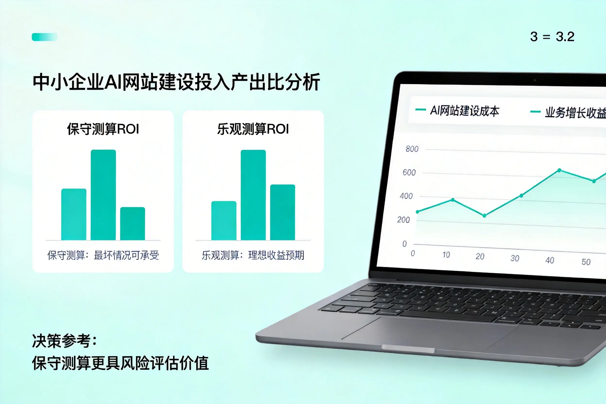 潮州中小企业AI网站建设投入产出比怎么算？先看这份分析
