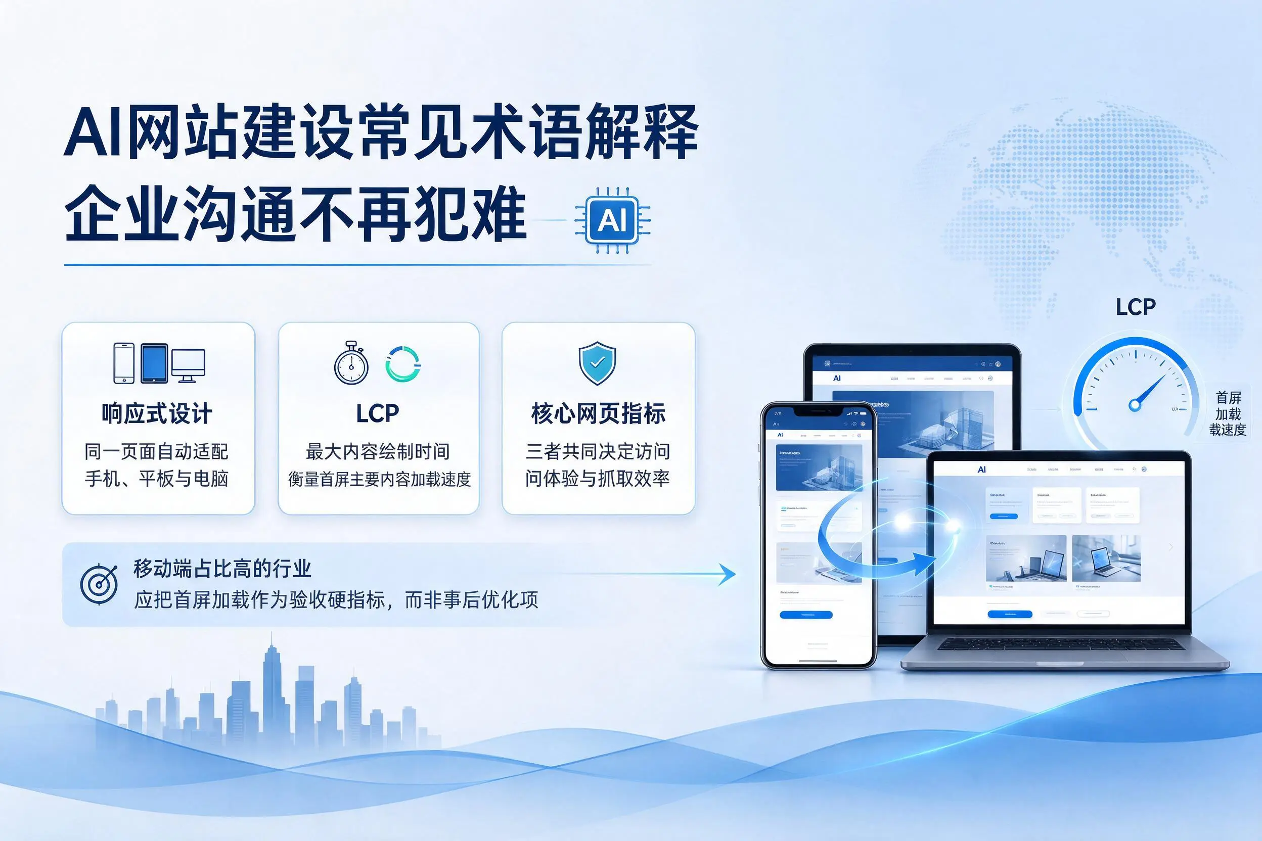 AI网站建设常见术语解释,潮州企业沟通不再犯难