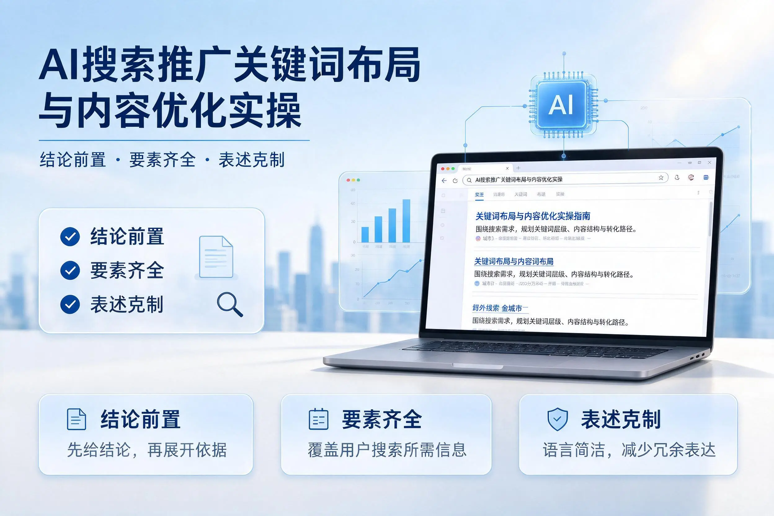 潮州AI搜索推广关键词布局与内容优化实操