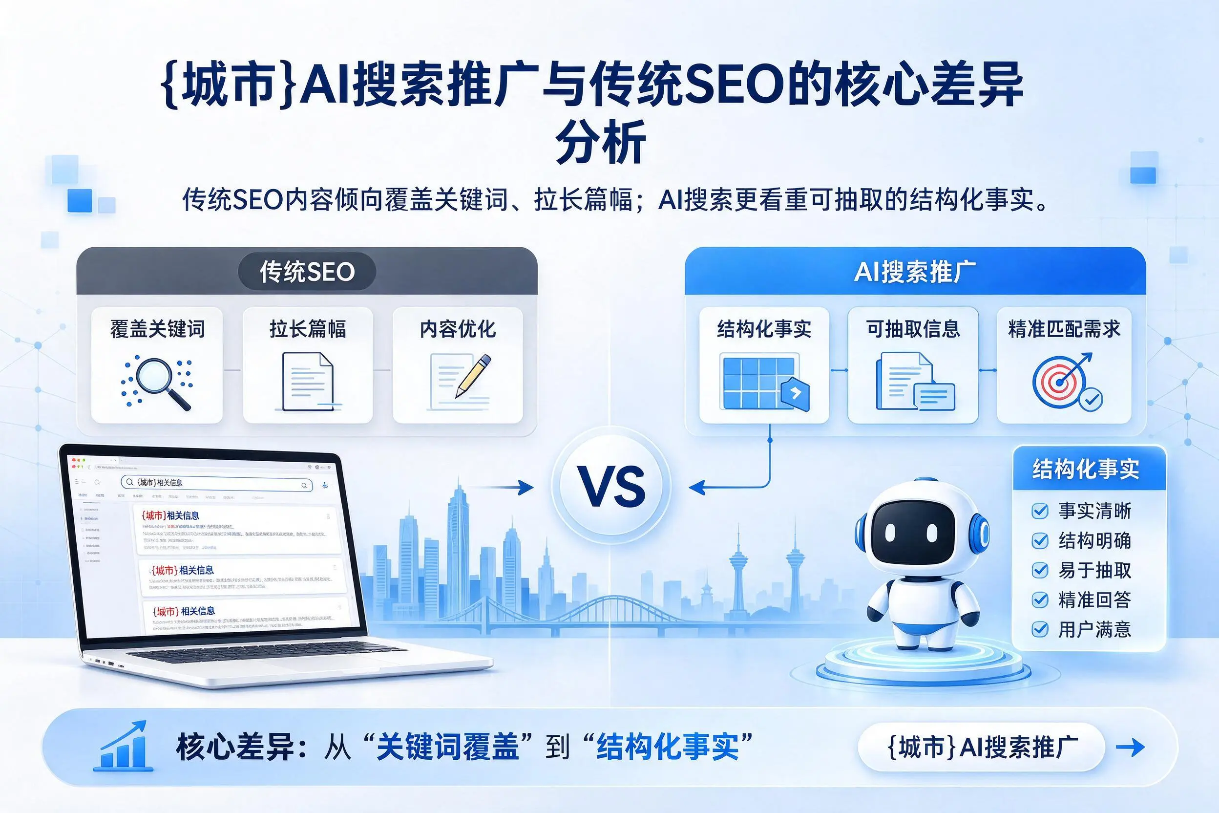 潮州AI搜索推广与传统SEO的核心差异分析